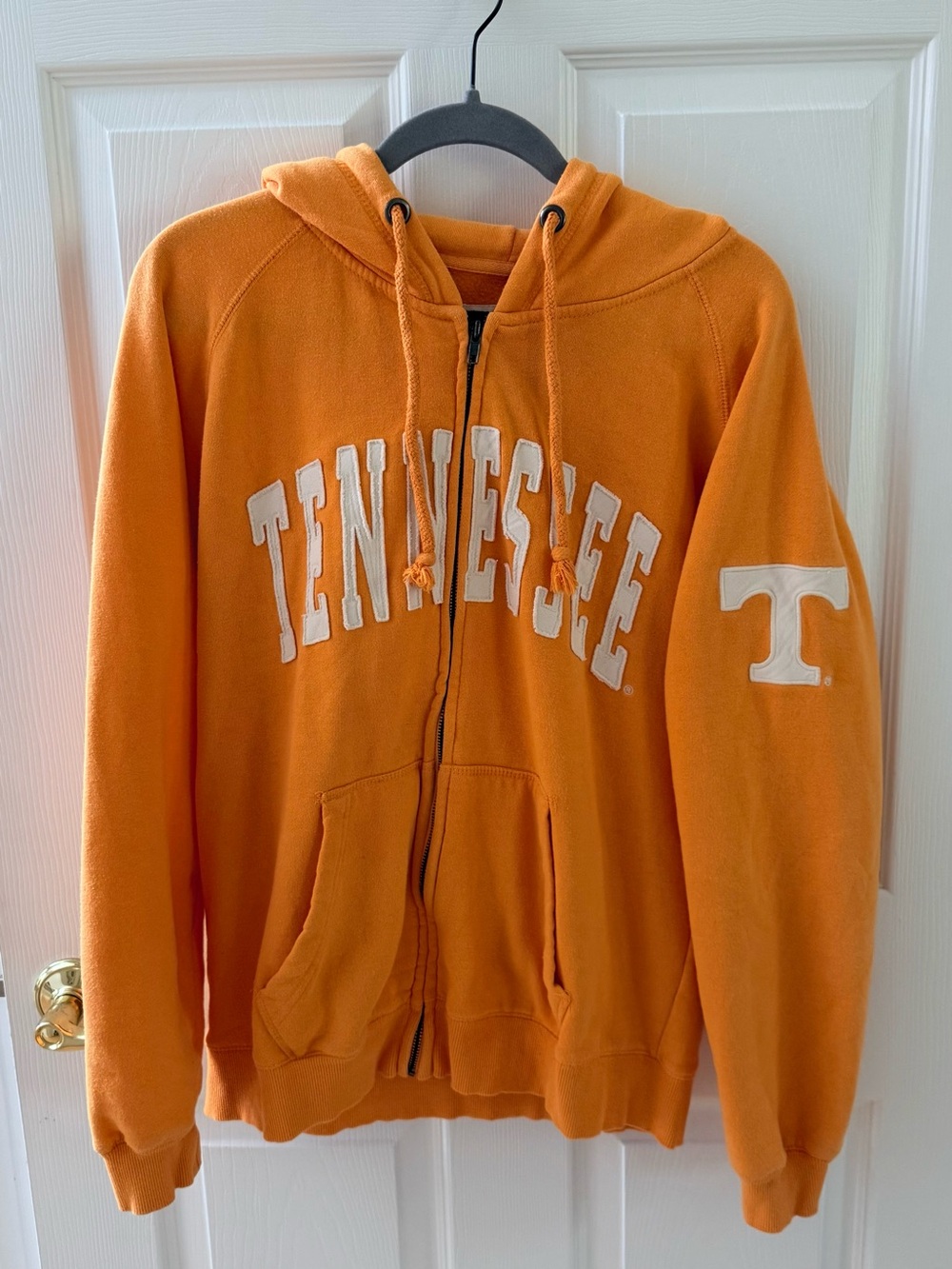 Colosseum Orange Fleece-Lined Athletic Hoodie